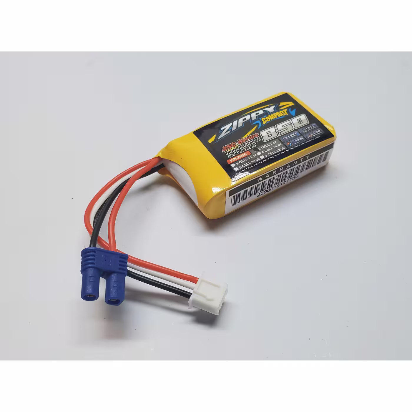 2S LiPo 850mAh - for Losi Mini-T 2.0